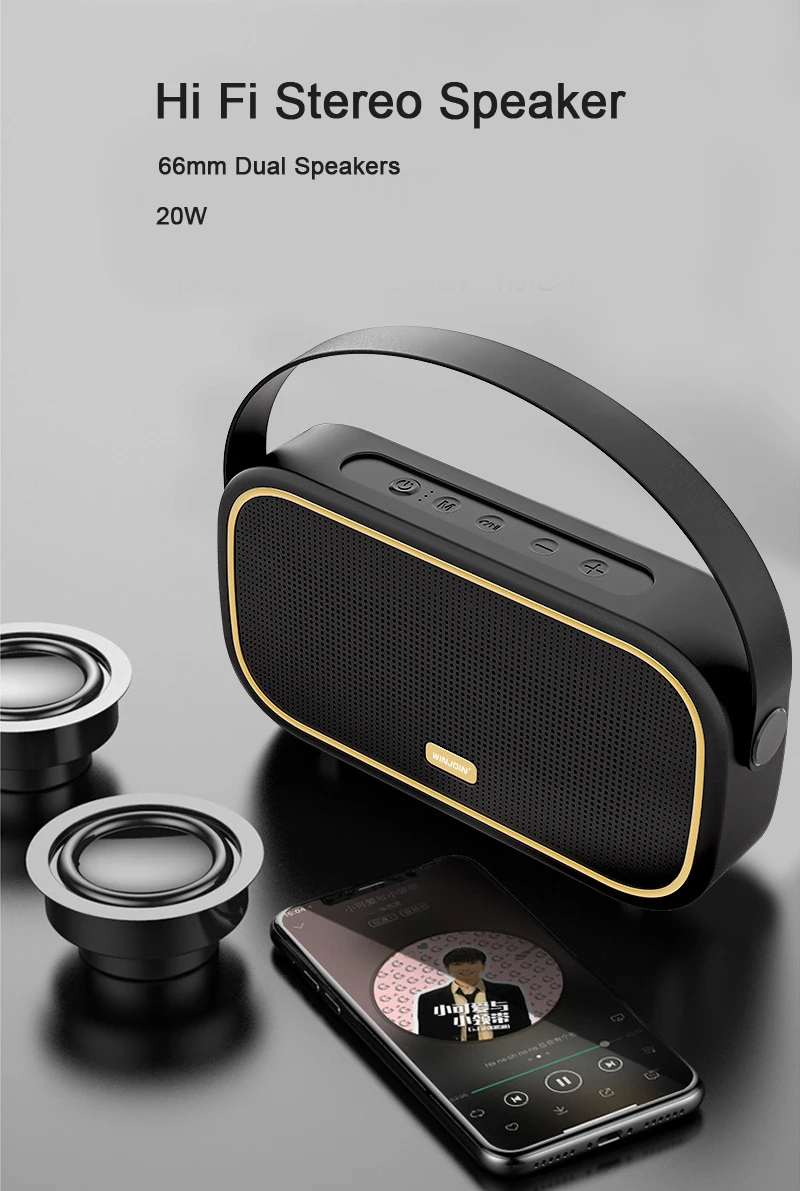 NEW 20W Portable Outdoor Wireless Loud Water Dancing Bluetooth Speaker - ANKUX.COM
