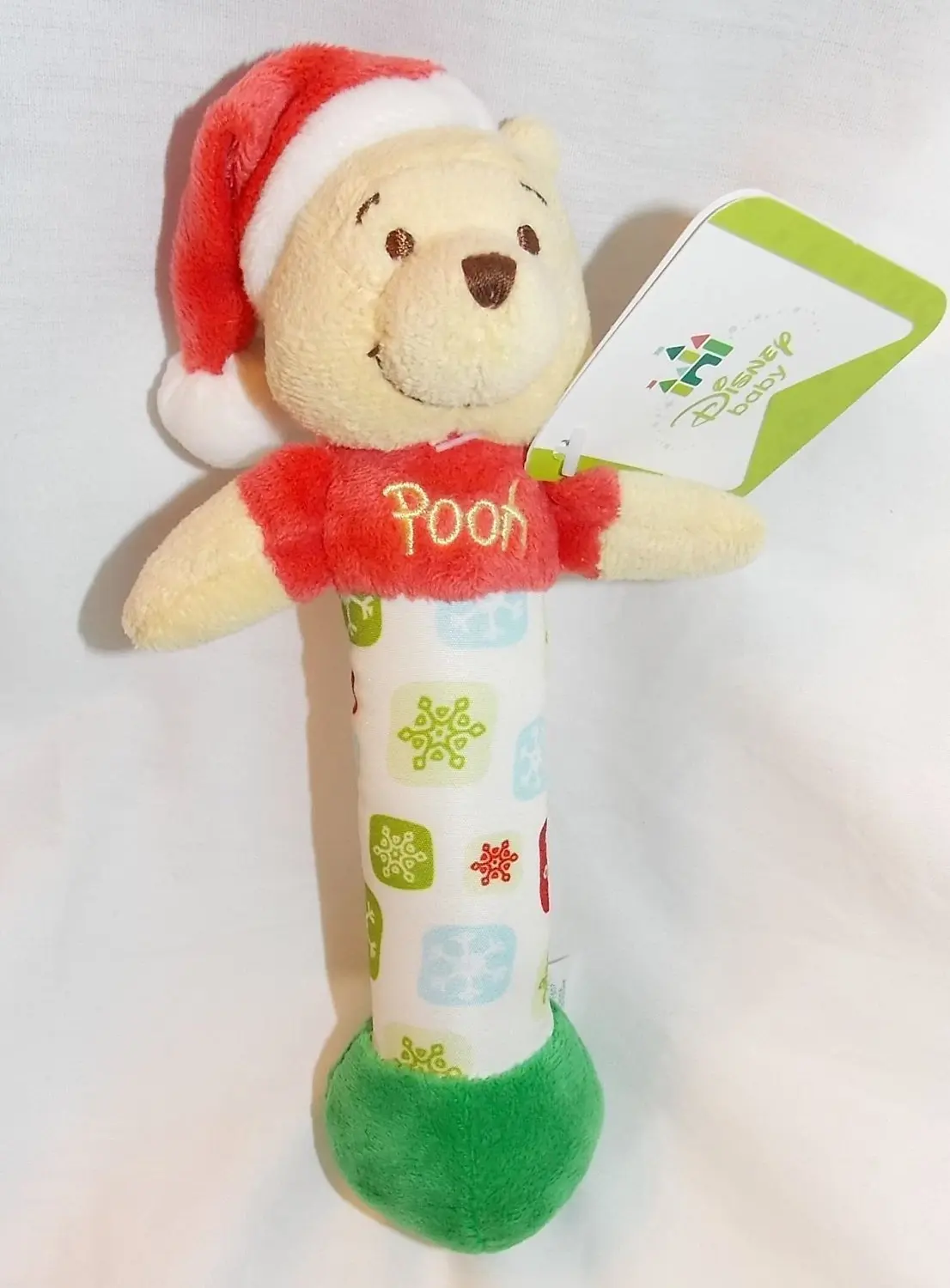 winnie the pooh christmas stuffed animal
