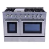 Hyxion HOT sale Freestanding Stainless Steel 48 Inch Gas Ranges