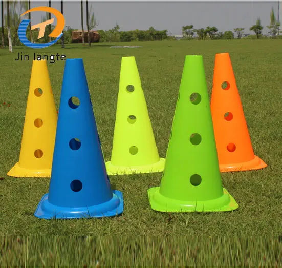 Plastic Sport Football Cones Football Agility Cones With Holes Buy
