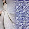 New Collection Ivory Floral Gorgeous Embroidery Blossom Wedding Dress Lace