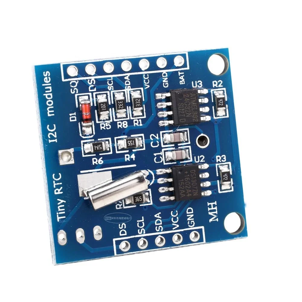 Taidacent Tiny RTC I2C Module - DS1307 Real Time Clock