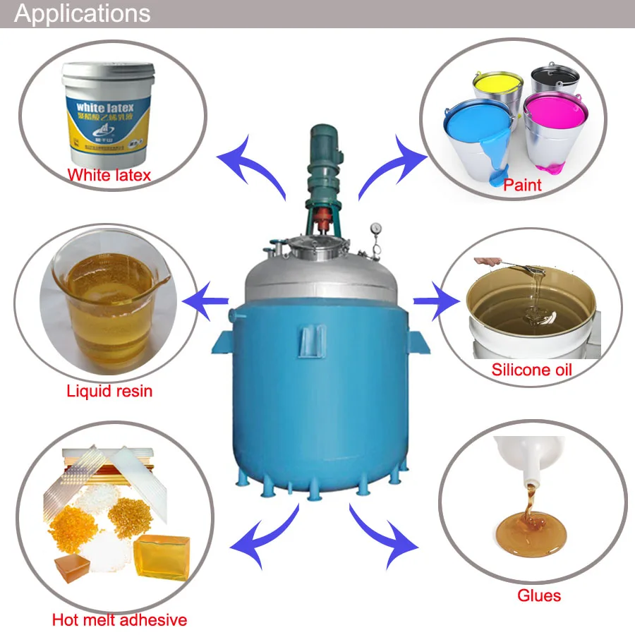 high purity of pdms for lubricant application mixer