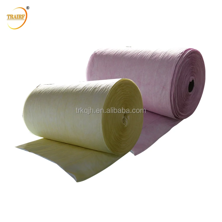 Synthetic Fiber Pp Material Dacron Filter Bag Rolls F7 Buy Pp Filter