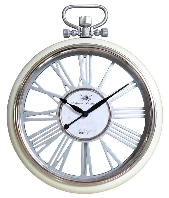 壁の装飾のための16インチのアンティークローマ数字懐中時計鉄時計 Buy 懐中時計壁時計 16インチ壁時計 アンティーク時計 Product On Alibaba Com