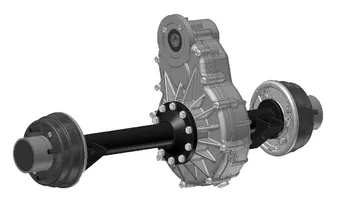 Reducing Unit With Diffeial For Electric Drive Ec3 Gearbox Reducing Unit With Diffeial For Electric Drive Ec3