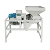 Peanut dedusting and shelling machine
