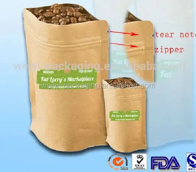 China Printing Coffee Bags 2 Products Find Brown Paper Vacuum Seled 2 Oz Coffee Bags Printing