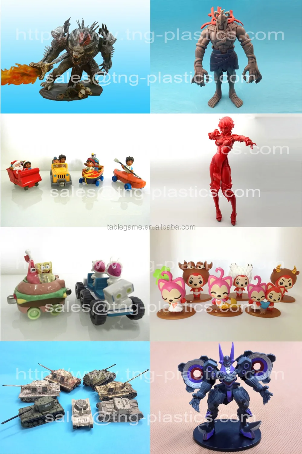 miniature anime figures