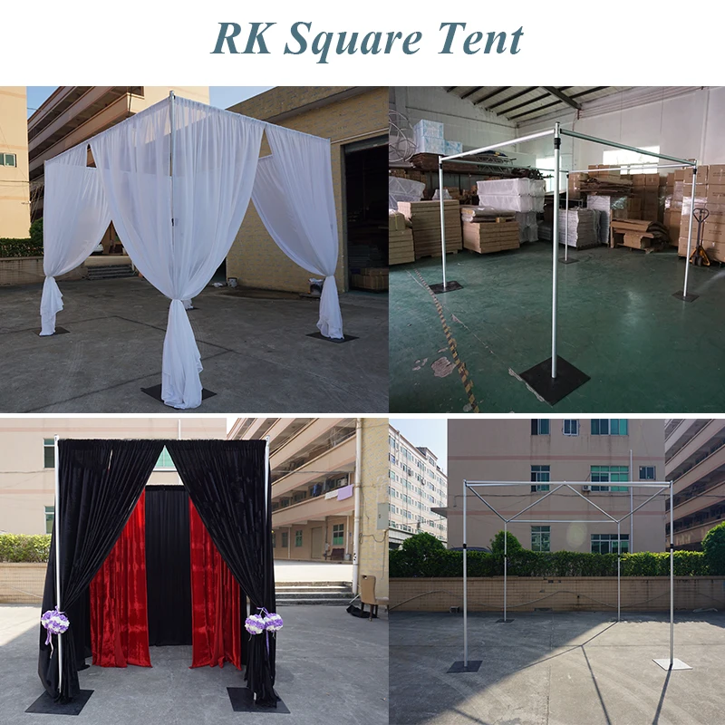 Wholesale Pipe And Drape With Adjustable Crossbar And Upright Pipe