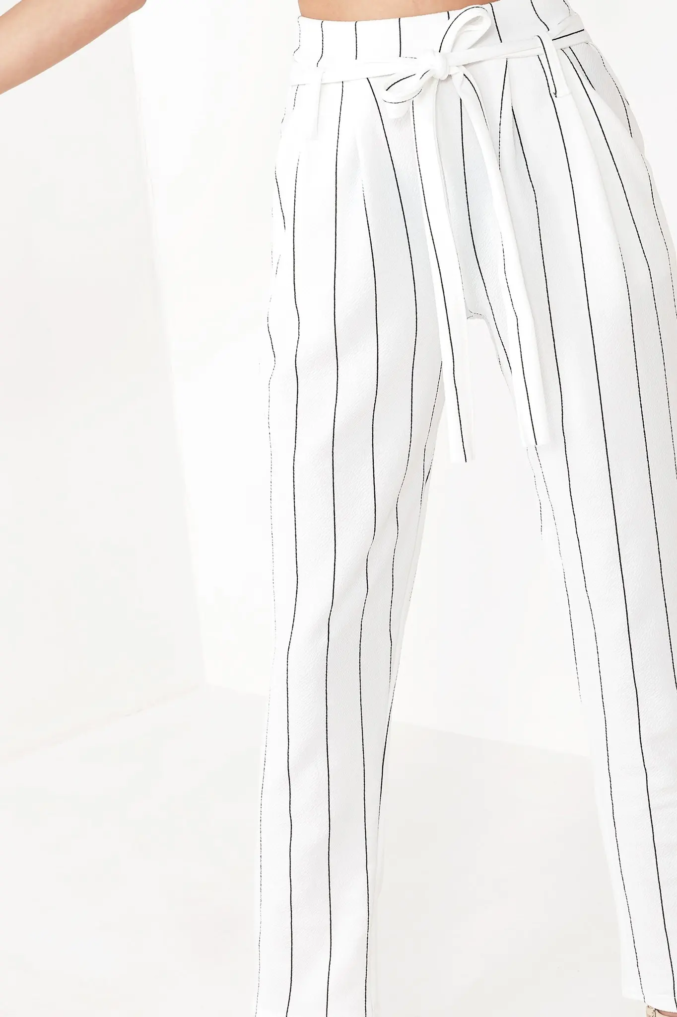 striped tight trousers