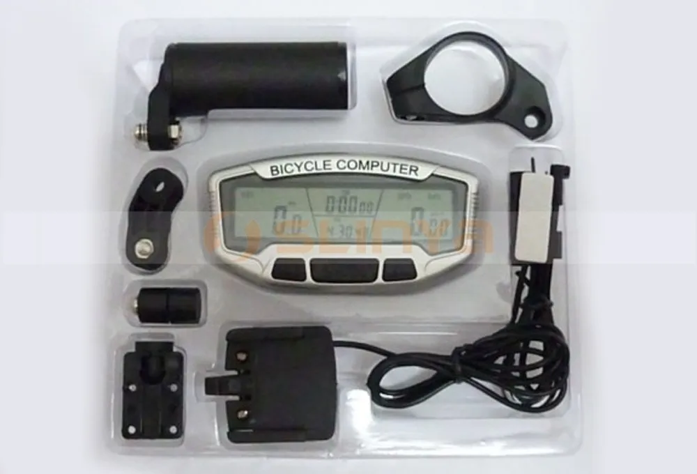 Lcd Back Light Bicycle Pedometer For Long Distance Riding Bike