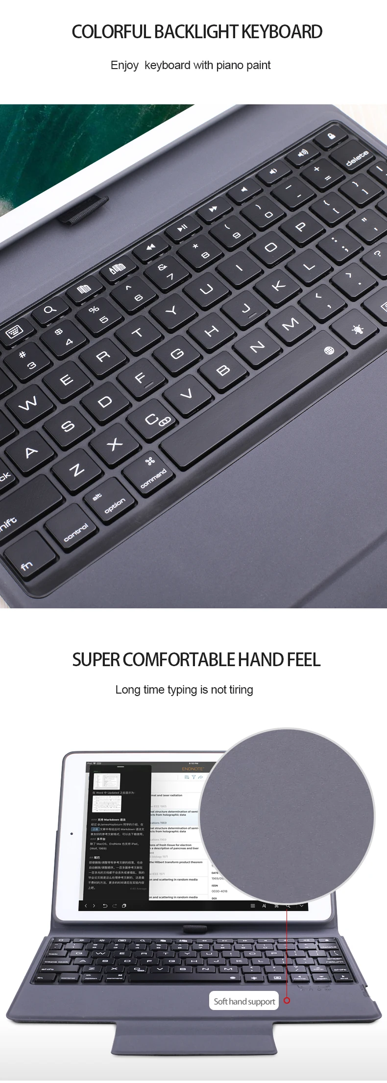 Multifunction Leather Case For Ipad 6 Generation Protective Case For