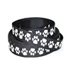 Crazy Selling High Quality Polyester Dogs Paw Printed Ribbon
