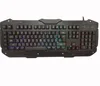 Backlit gaming keyboard with MACRO keys and sound active function