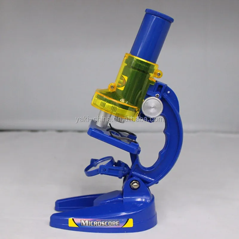 Toy Microscope Kit With Reflecting Mirror & Lamp Chemical Laboratory