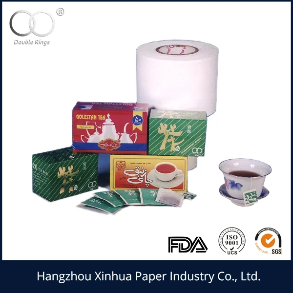 White Or Natural Roll (300mm430mm) Food Grade Tea Bag Filter Paper In