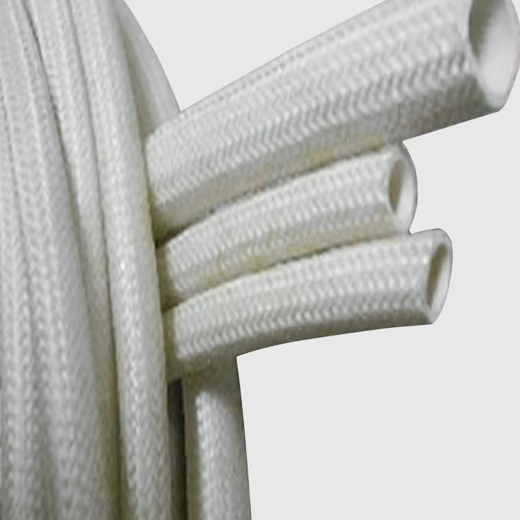 High Temperature Electric Insulation Fiberglass Braided Cable Sleeve ...