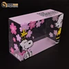 High quality clear pvc transparent manufacture cartoon character clear plastic box