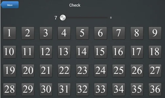 36 channels DMX Touch screen master DMX500 controller