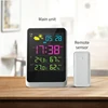 Super weather station, Digital wireless weather station as a good gift, Weather Station with Digital Clock Barometer