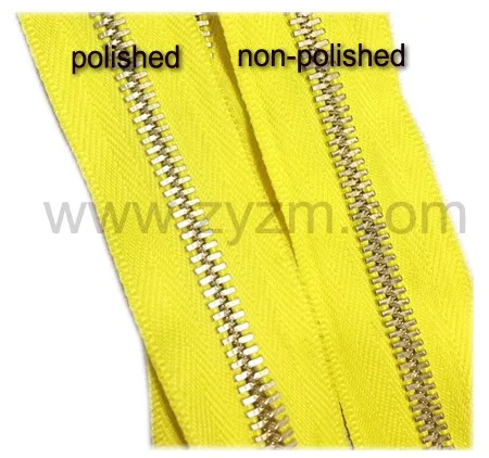 metal zipper polishing machine, zipper produce machinery, jeans zipper, jacket zipper, bag zipper manufacture