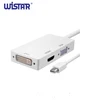 Mini DP 1.2 Version/4Kx2K Full HD Mini DisplayPort to HDMI / DVI / VGA Male-Female cable adaptor