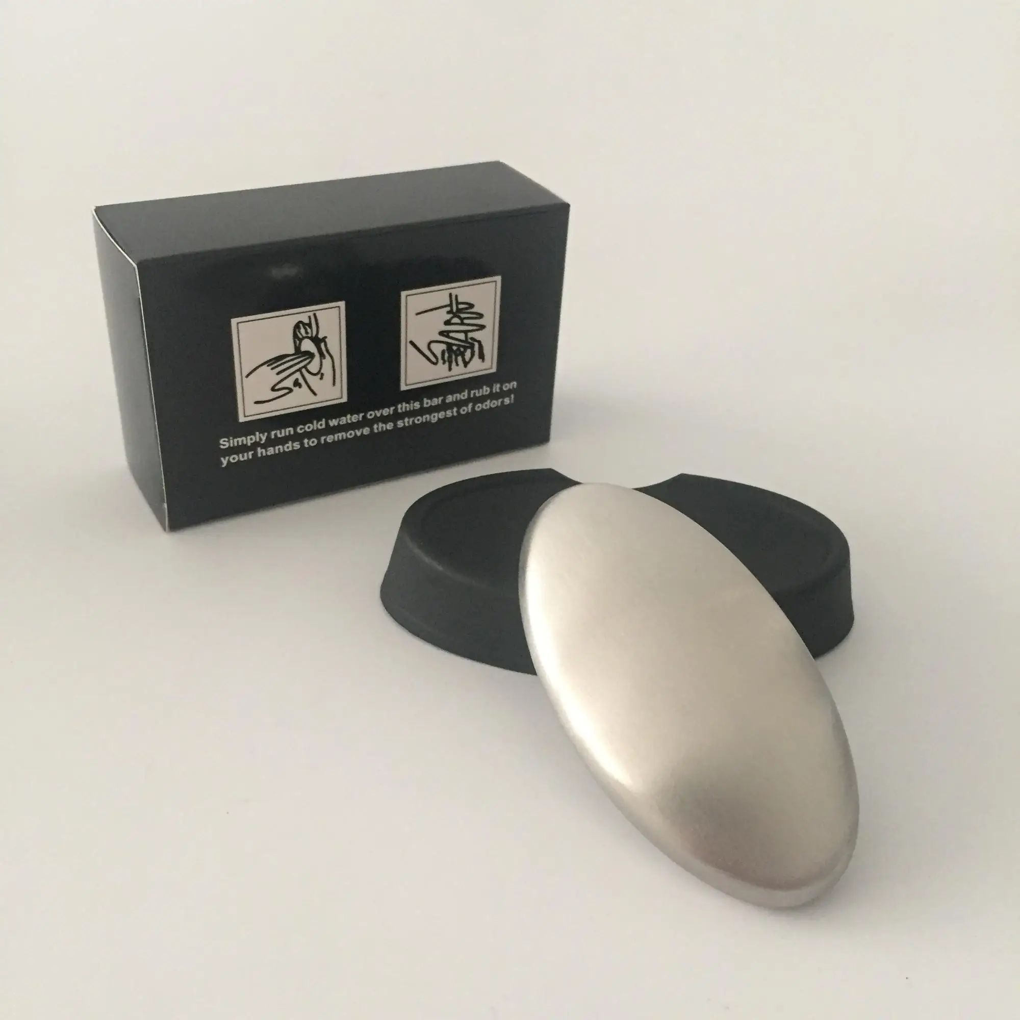 304 Stainless Steel Soap Hand Holder Odor Removing Soap Buy Magic