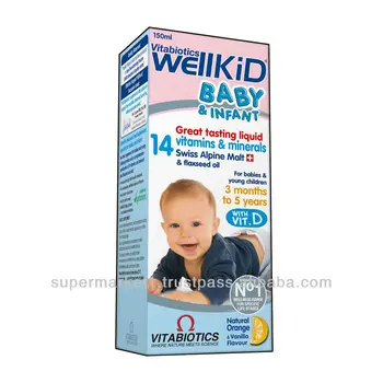 Vitabiotics Wellkid Baby & Infant Liquid 150ml - Buy Wellkid,Vitamins ...