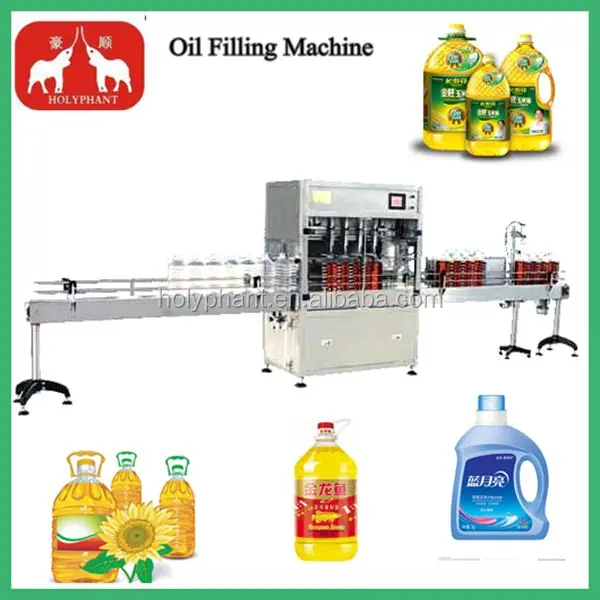 Hot Sale High Quality Low Price Automatic Edible Oil Bottle Filling
