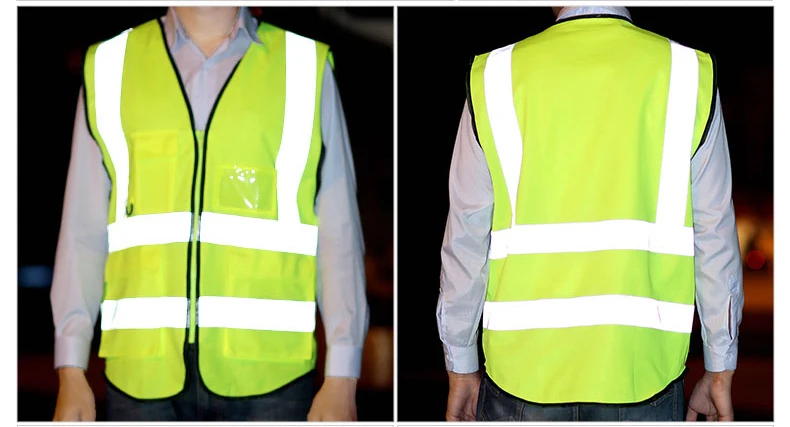 Sleeveless Safety Cheap Reflective Vests For Clean Workers - Buy ...