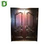 Front double door designs steel security Germany cast aluminum door steel security door
