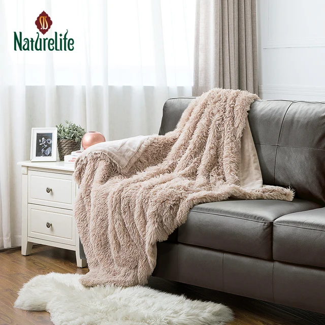fur throw blanket