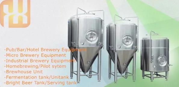 100L 200L 300L Micro Beer Brewery Equipment System