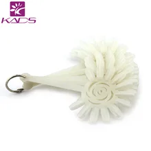 2015 10pcs/SET Natural Sunflower Nail Polish Display Sticks with Ring Nail Art practice nail tips Ring Holder Dropshipping