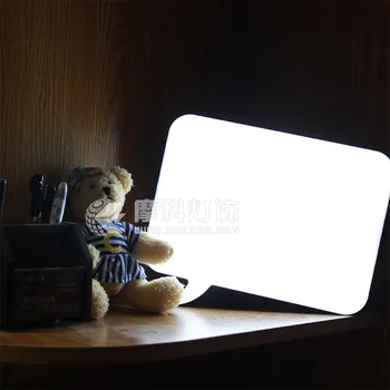 Speech Bubble Letter Light Box Writable Message Led Light Box Home