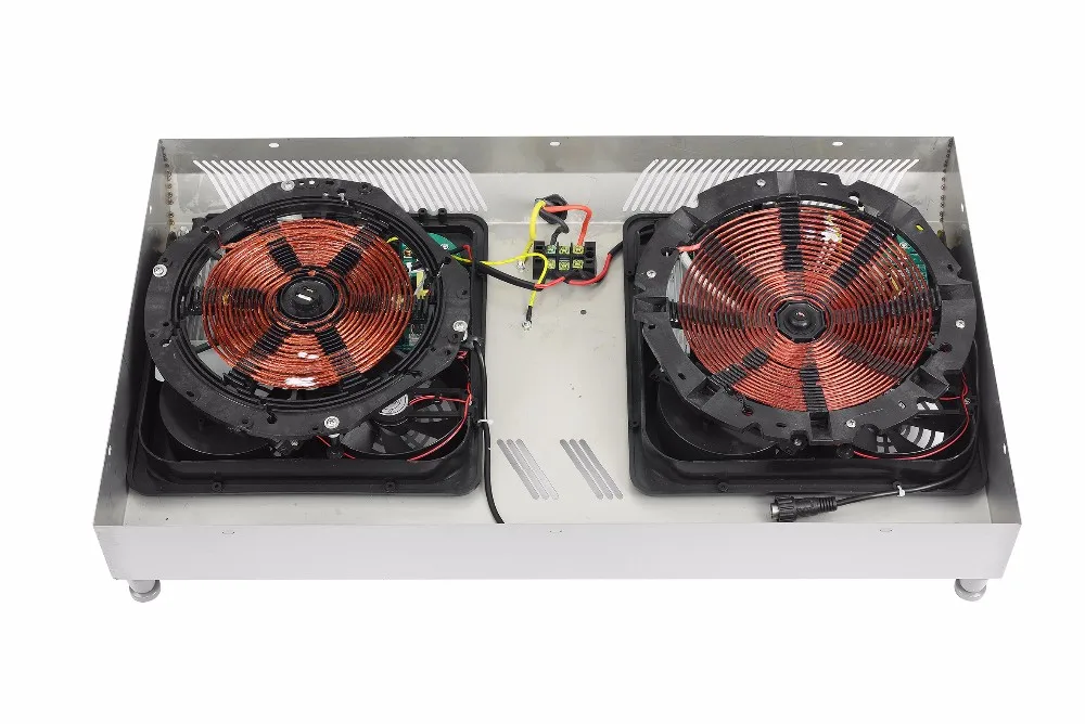 Cheap 3500w5000w Double Burner Stainless Steel Commercial Induction