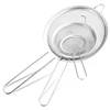 Set of 3 Premium Quality Kitchen Supply Fine Mesh Stainless Steel Strainer