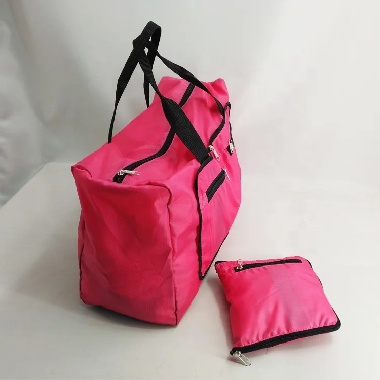 Factory ODM OEM Waterproof Ripstop Polyester Nylon Foldable Travel Duffel Bag Luggage Sports Gym Bags