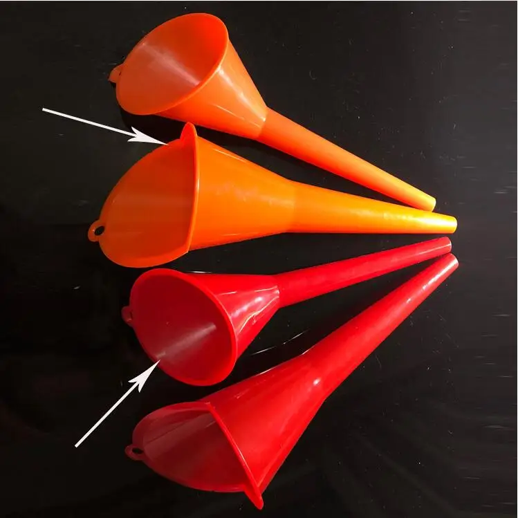 Plastic Oil Funnel Silicone Rubber Funnel With Filter Screen Pp Plastic