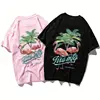 Printed Merino Wool T-Shirt Guitar 100 Cotton Fabric For Election Girls Long Sleeve T Shirt