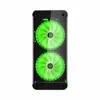 Split High end Gaming Computer Case with Glass