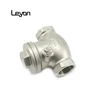 High pressure NPT hygienic china threaded check valve steel swing check valve