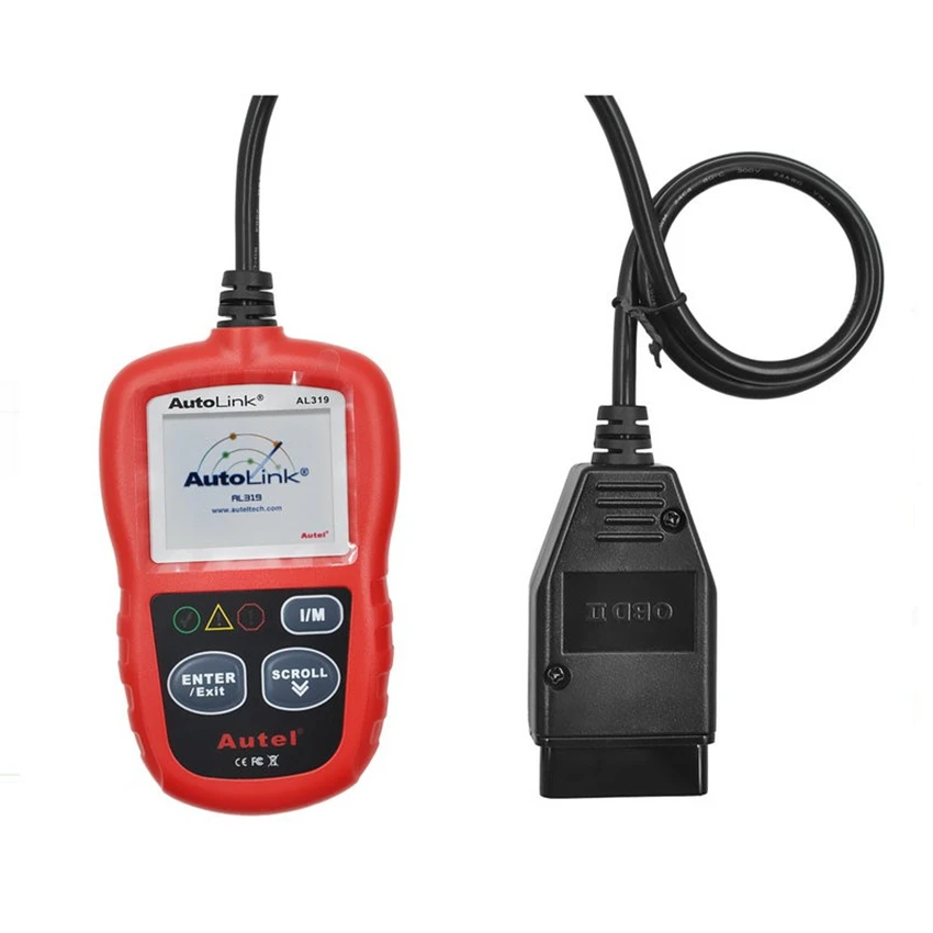 New Autel Autolink Al319 Car Obdii Eobd Obd2 Diagnostictool Can Code