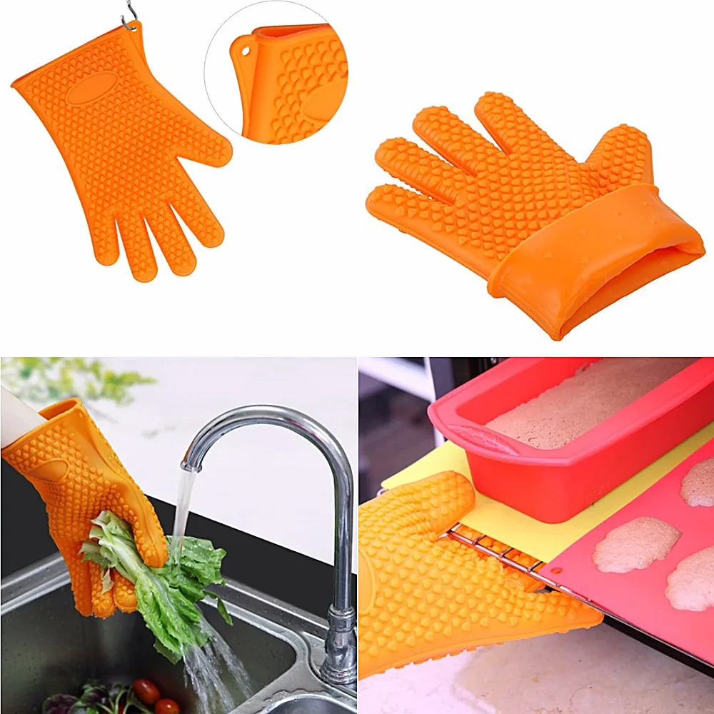 Heat Resistant Silicone Mitts Silicone Kitchen Cooking Gloves Buy   HTB14xyERVXXXXb9XVXXq6xXFXXX4 