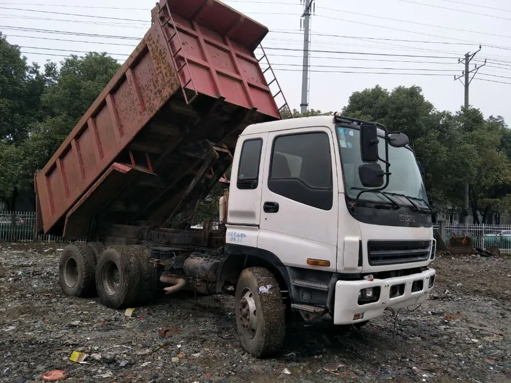 二手 isuzu 12cbm 自卸车