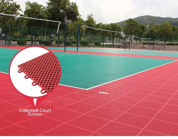 outdoor volleyball court