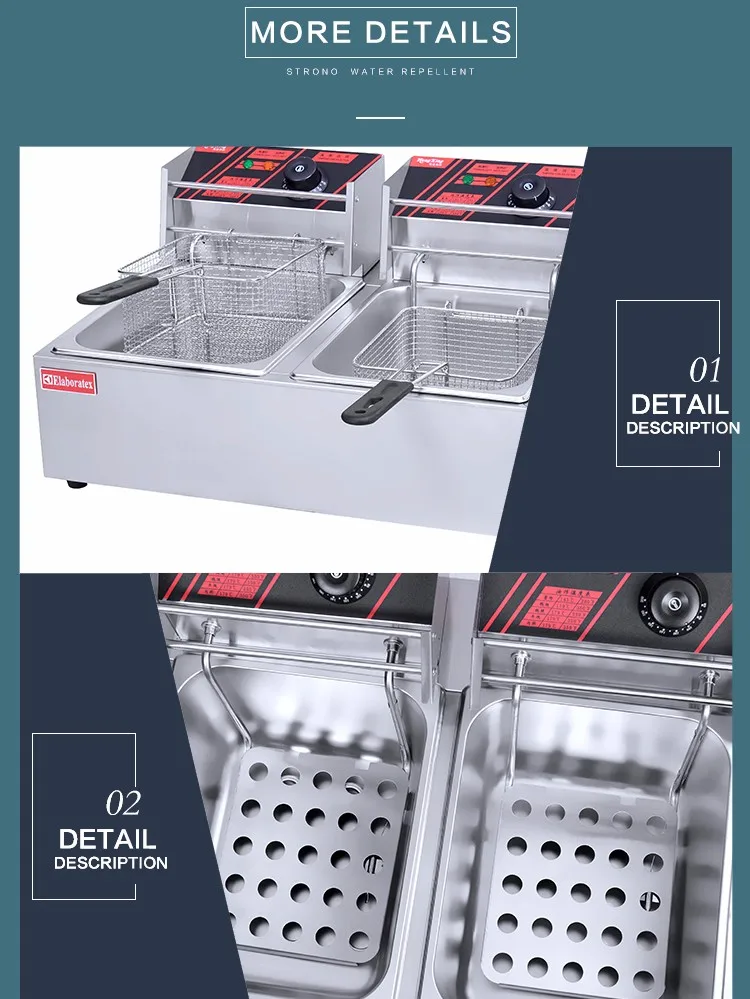 Best Cheap Deep Fryer Corn Dog Fryer Countertop Fryer For Commercial