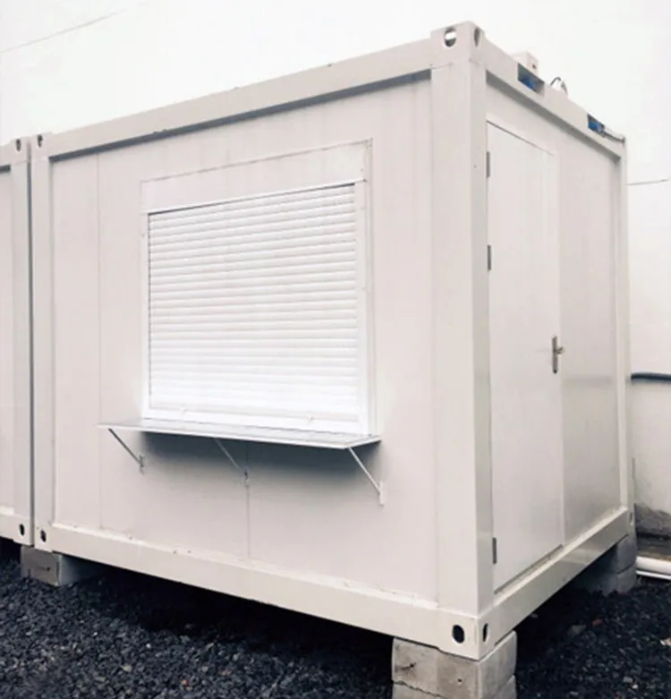 Portable Mobile Frame Steel Structure Container Coffee Snack Bar 40Ft Portable Container Cafe Kiosk Coffee Shop Design