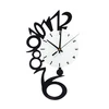 New concept creative design decor acrylic fancy wall clock